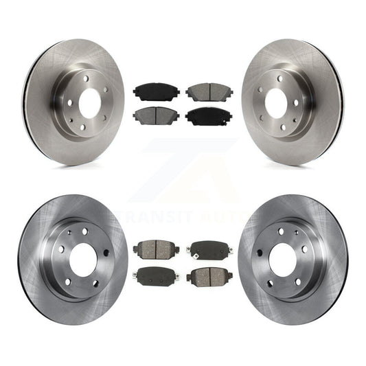 [Avant + Arrière] Kit de Disque et plaquette (semi-métallique) de frein pour 2019-2021 Mazda CX-3 AWD K8S-102706