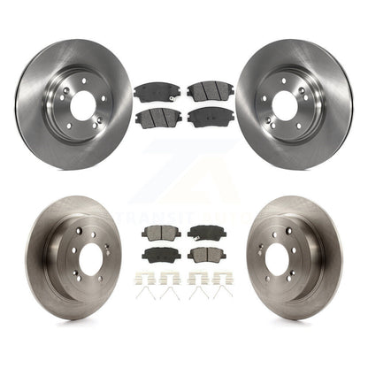 [Avant + Arrière] Kit de Disque et plaquette (semi-métallique) de frein pour Hyundai Tucson Kia Sportage K8S-102710