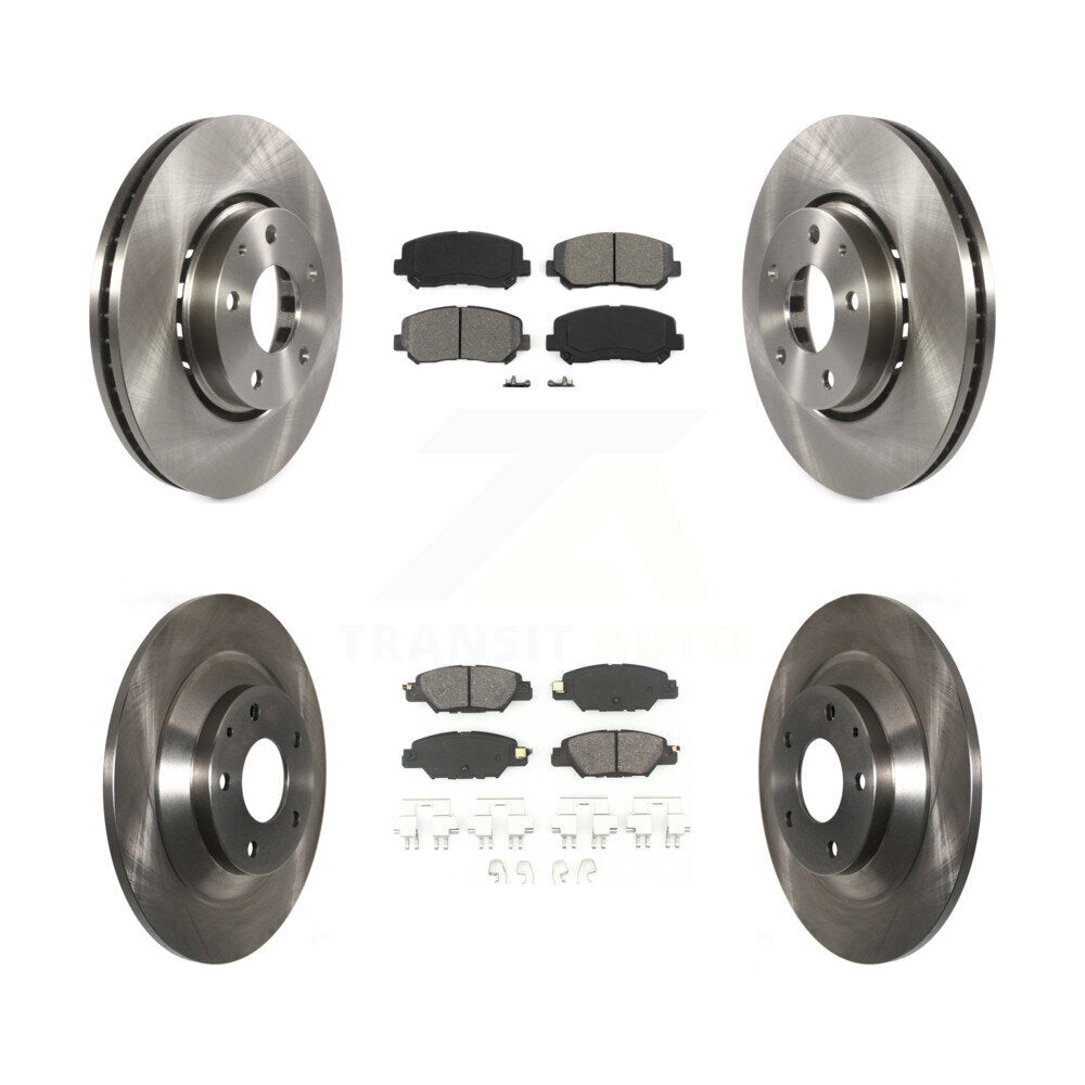[Avant + Arrière] Kit de Disque et plaquette (semi-métallique) de frein pour Mazda CX-5 K8S-102711