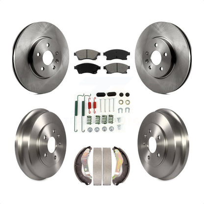 [Avant + Arrière] Kit de Disque et plaquette (semi-métallique) de frein pour Chevrolet Trax Sonic K8S-102713 par Transit Auto