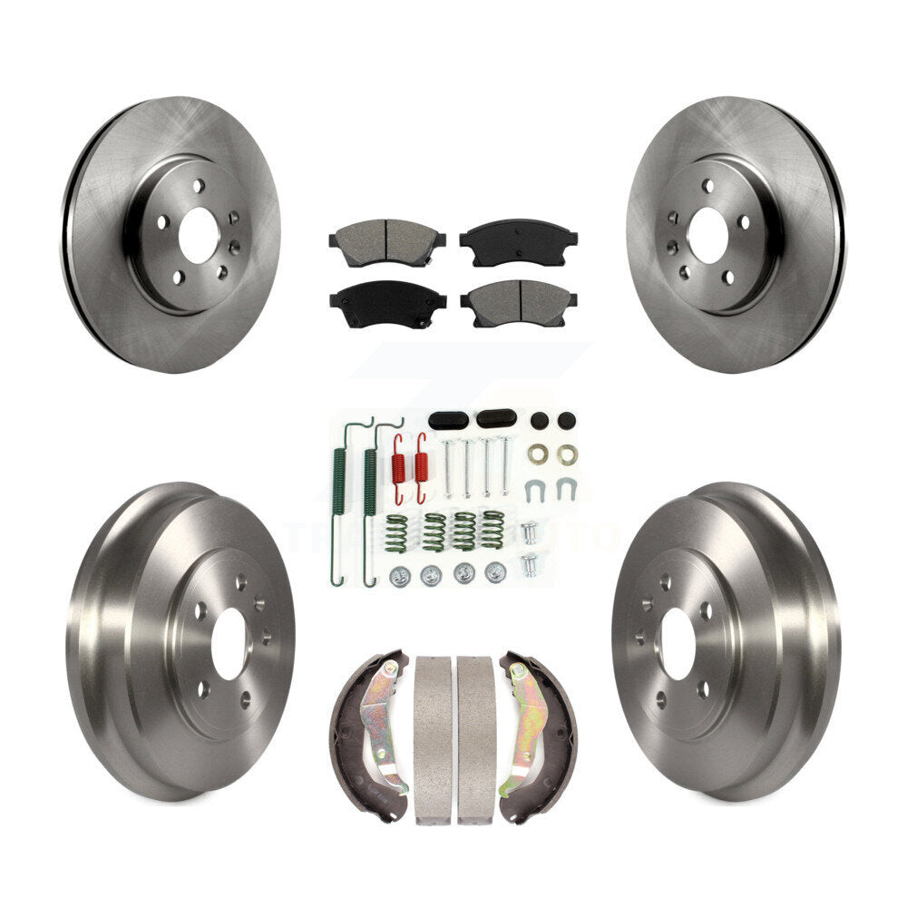 [Avant + Arrière] Kit de Disque et plaquette (semi-métallique) de frein pour Chevrolet Trax Sonic K8S-102713