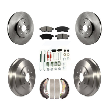 [Avant + Arrière] Kit de Disque et plaquette (semi-métallique) de frein pour Chevrolet Trax Sonic K8S-102713