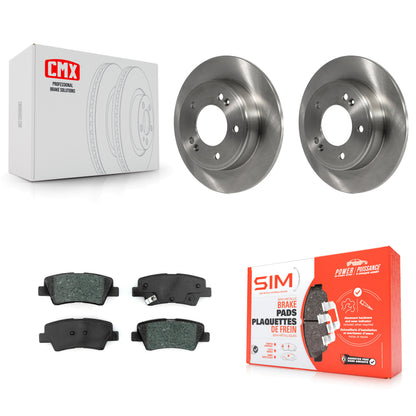 [Arrière] Kit de Disque et plaquette (semi-métallique) de frein pour Hyundai Elantra Kia Soul Venue K8S-102724