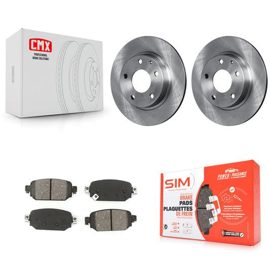 [Arrière] Kit de Disque et plaquette (semi-métallique) de frein pour Mazda 3 CX-3 Sport K8S-102730