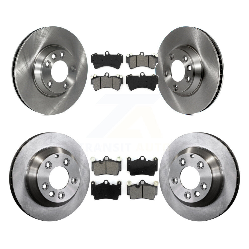 [Avant + Arrière] Kit de Disque et plaquette (semi-métallique) de frein pour Audi Q7 Volkswagen Touareg K8S-102740