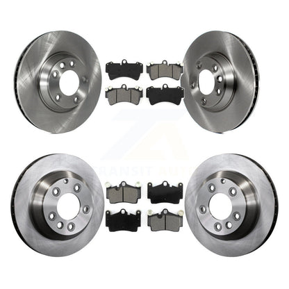 [Avant + Arrière] Kit de Disque et plaquette (semi-métallique) de frein pour Audi Q7 Volkswagen Touareg K8S-102740