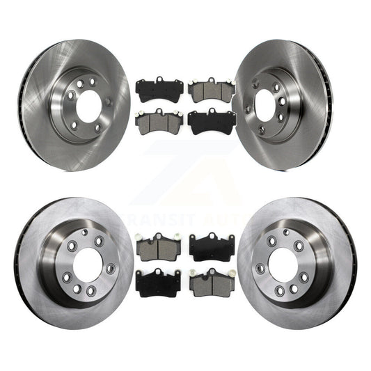 [Avant + Arrière] Kit de Disque et plaquette (semi-métallique) de frein pour Audi Q7 Volkswagen Touareg K8S-102740