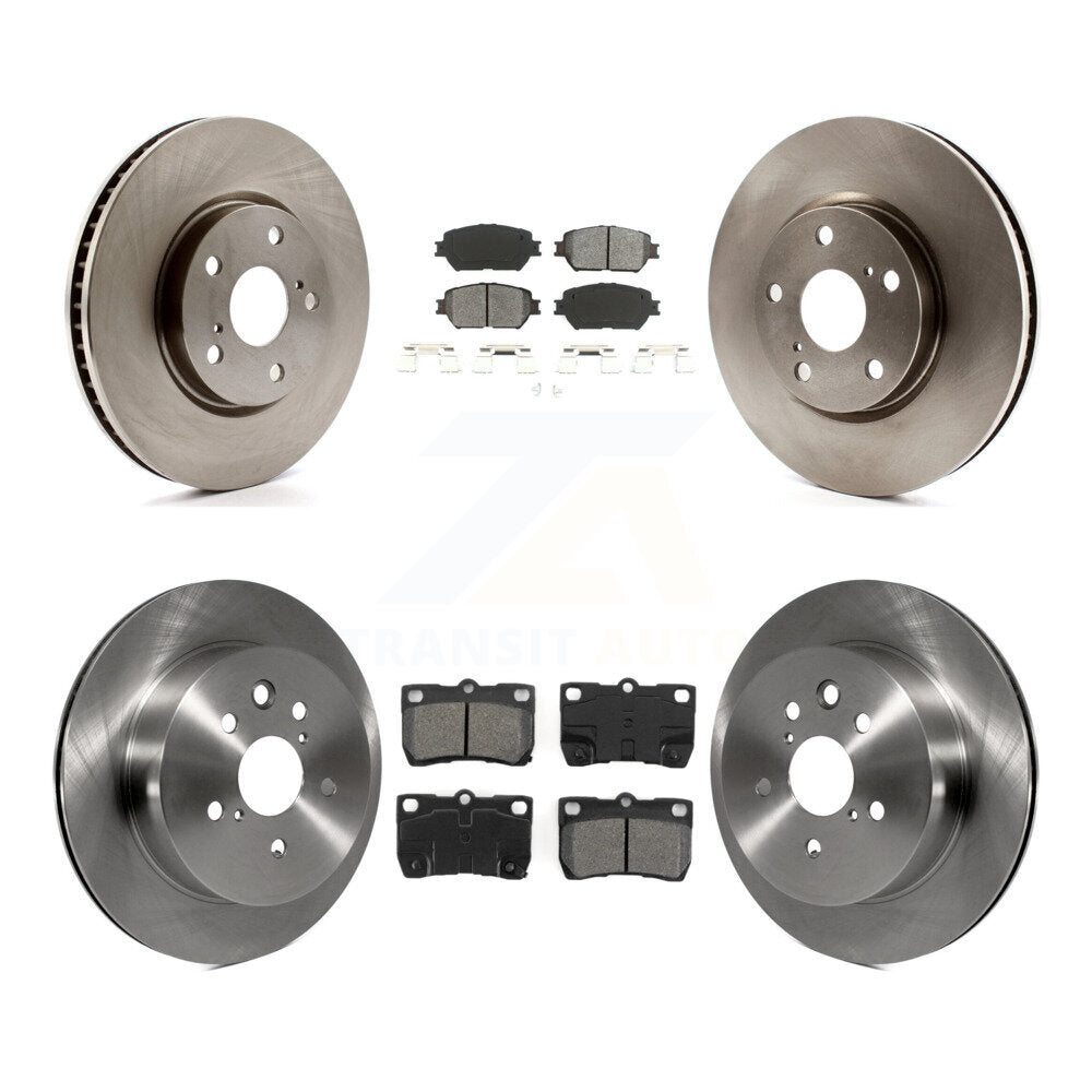 [Avant + Arrière] Kit de Disque et plaquette (semi-métallique) de frein pour Lexus IS250 GS300 K8S-102742