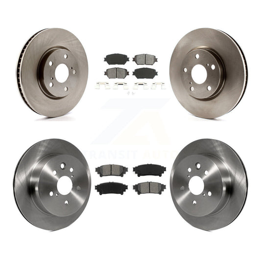 [Avant + Arrière] Kit de Disque et plaquette (semi-métallique) de frein pour 2014 Lexus IS250 C F Sport K8S-102743