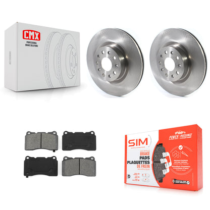 [Avant] Kit de Disque et plaquette (semi-métallique) de frein pour Cadillac CTS CT6 Chevrolet Camaro K8S-102751