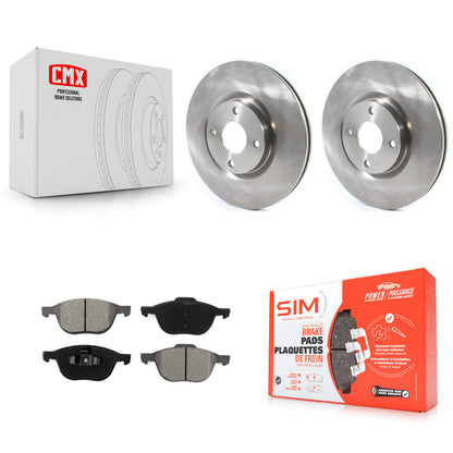 [Avant] Kit de Disque et plaquette (semi-métallique) de frein pour 2018-2022 Ford EcoSport K8S-102756