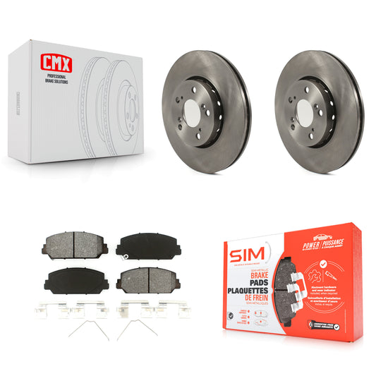 [Avant] Kit de Disque et plaquette (semi-métallique) de frein pour Acura RLX K8S-102765