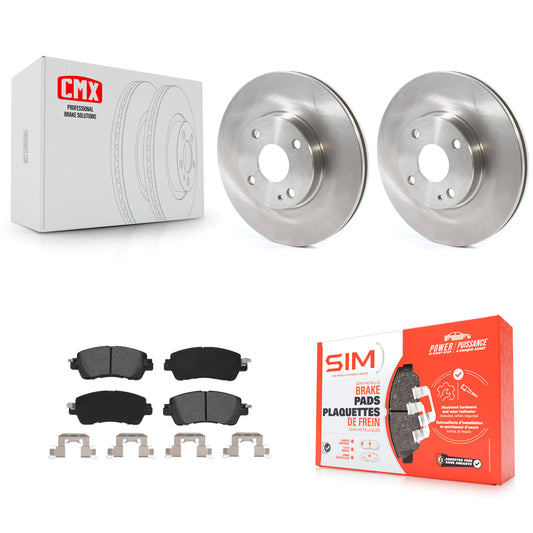 [Avant] Kit de Disque et plaquette (semi-métallique) de frein pour Toyota Yaris iA Scion K8S-102769