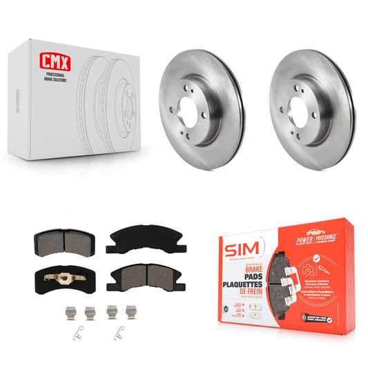[Avant] Kit de Disque et plaquette (semi-métallique) de frein pour 2017-2022 Mitsubishi Mirage G4 K8S-102772