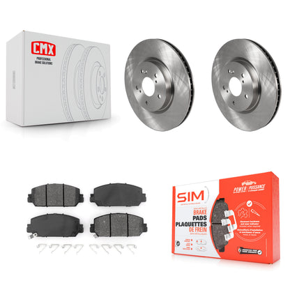[Avant] Kit de Disque et plaquette (semi-métallique) de frein pour Honda CR-V K8S-102774