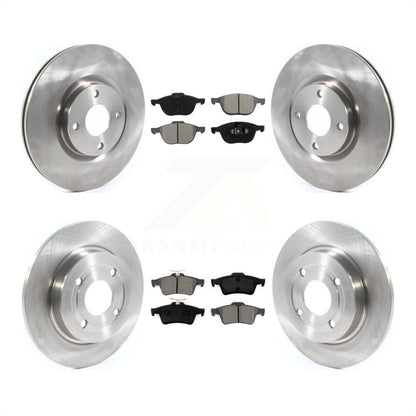 [Avant + Arrière] Kit de Disque et plaquette (semi-métallique) de frein pour 2018-2022 Ford EcoSport AWD K8S-102784 par Transit Auto