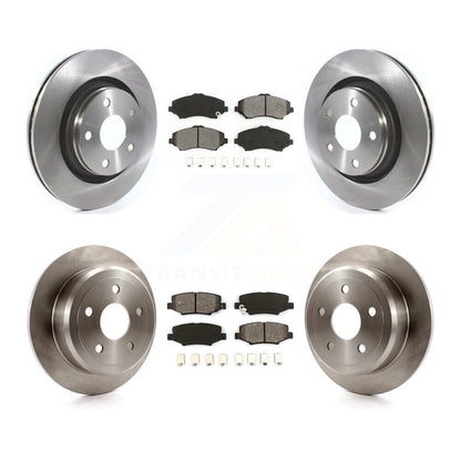 [Avant + Arrière] Kit de Disque et plaquette (semi-métallique) de frein pour Jeep Wrangler JK avec 332mm Diameter Rotor K8S-102785