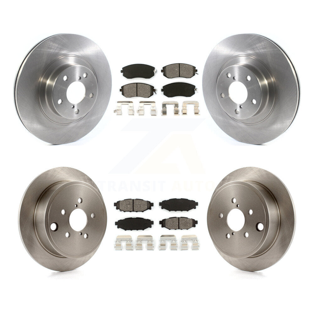 [Avant + Arrière] Kit de Disque et plaquette (semi-métallique) de frein pour Subaru Impreza Outback Forester Legacy K8S-102793
