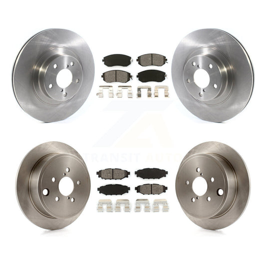 [Avant + Arrière] Kit de Disque et plaquette (semi-métallique) de frein pour Subaru Impreza Outback Forester Legacy K8S-102793