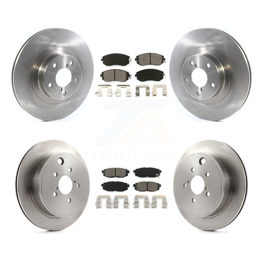 [Avant + Arrière] Kit de Disque et plaquette (semi-métallique) de frein pour Toyota 86 Subaru BRZ K8S-102794