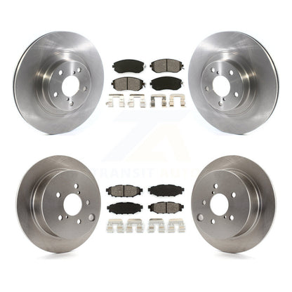 [Avant + Arrière] Kit de Disque et plaquette (semi-métallique) de frein pour Subaru Forester XV Crosstrek avec 292mm Diameter Rotor K8S-102795