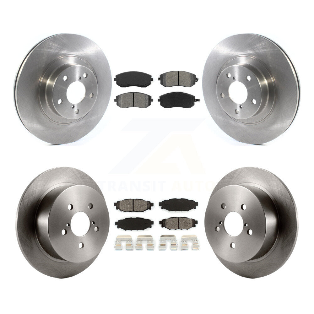 [Avant + Arrière] Kit de Disque et plaquette (semi-métallique) de frein pour Subaru Outback Legacy avec 292mm Diameter Rotor K8S-102797