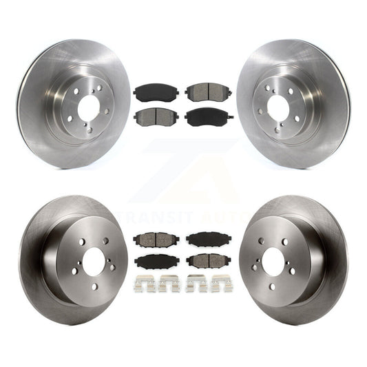 [Avant + Arrière] Kit de Disque et plaquette (semi-métallique) de frein pour Subaru Outback Legacy avec 292mm Diameter Rotor K8S-102797