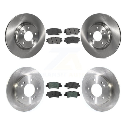 [Avant + Arrière] Kit de Disque et plaquette (semi-métallique) de frein pour 2017-2020 Hyundai Elantra 1.6L K8S-102808