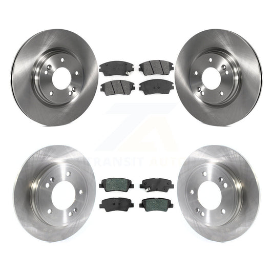 [Avant + Arrière] Kit de Disque et plaquette (semi-métallique) de frein pour 2017-2020 Hyundai Elantra 1.6L K8S-102808