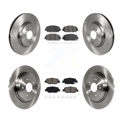 [Avant + Arrière] Kit de Disque et plaquette (semi-métallique) de frein pour Honda CR-V K8S-102814