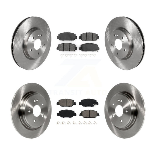 [Avant + Arrière] Kit de Disque et plaquette (semi-métallique) de frein pour Honda CR-V K8S-102814