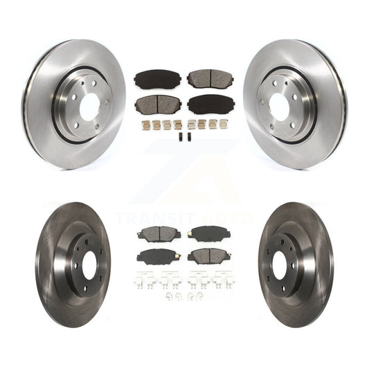 [Avant + Arrière] Kit de Disque et plaquette (semi-métallique) de frein pour 2019-2022 Mazda CX-5 Turbocharged K8S-102815