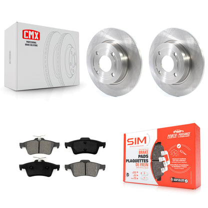 [Arrière] Kit de Disque et plaquette (semi-métallique) de frein pour 2018-2021 Ford EcoSport FWD K8S-102820