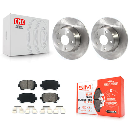 [Arrière] Kit de Disque et plaquette (semi-métallique) de frein pour Audi TT Quattro avec 286mm Diameter Rotor K8S-102822