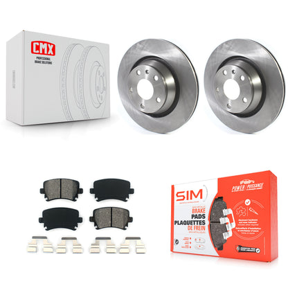 [Arrière] Kit de Disque et plaquette (semi-métallique) de frein pour Audi TT Quattro RS TTS K8S-102824