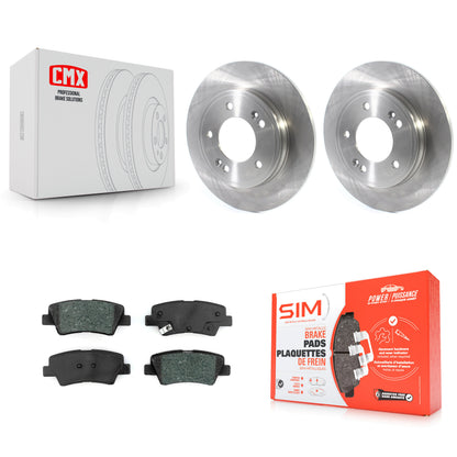 [Arrière] Kit de Disque et plaquette (semi-métallique) de frein pour Hyundai Elantra Kia Niro Ioniq K8S-102825