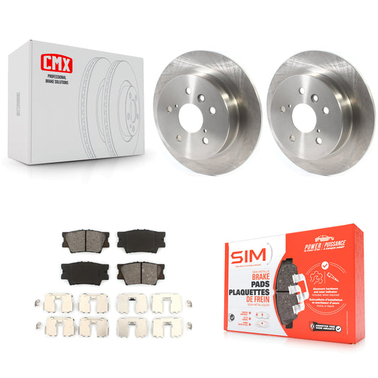 [Arrière] Kit de Disque et plaquette (semi-métallique) de frein pour Toyota Camry K8S-102826