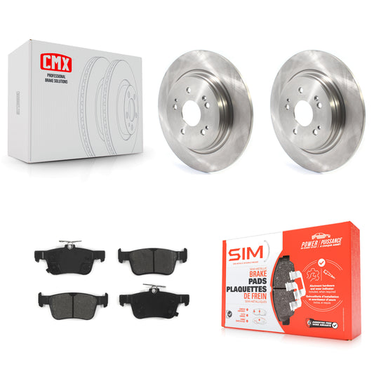 [Arrière] Kit de Disque et plaquette (semi-métallique) de frein pour 2019-2022 Acura RDX K8S-102828