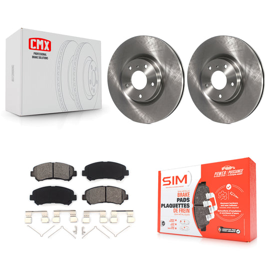 [Avant] Kit de Disque et plaquette (semi-métallique) de frein pour Nissan Maxima K8S-102839