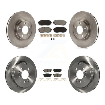 [Avant + Arrière] Kit de Disque et plaquette (semi-métallique) de frein pour Ford Edge Lincoln MKX K8S-102843