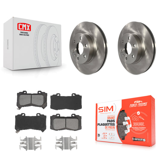 [Avant] Kit de Disque et plaquette (semi-métallique) de frein pour 2015-2020 Chevrolet Colorado GMC Canyon K8S-102855