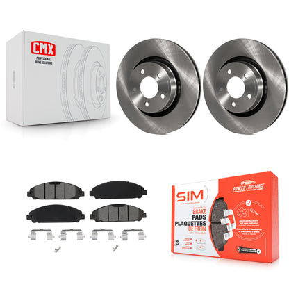[Avant] Kit de Disque et plaquette (semi-métallique) de frein pour Ford Mustang K8S-102857