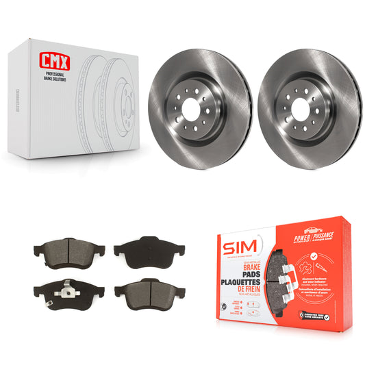 [Avant] Kit de Disque et plaquette (semi-métallique) de frein pour 2015-2021 Ram ProMaster City K8S-102860
