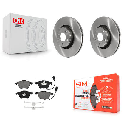 [Avant] Kit de Disque et plaquette (semi-métallique) de frein pour Audi A6 Quattro avec 321mm Diameter Rotor K8S-102868