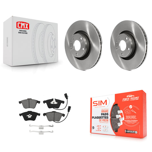 [Avant] Kit de Disque et plaquette (semi-métallique) de frein pour Audi A6 Quattro avec 321mm Diameter Rotor K8S-102868