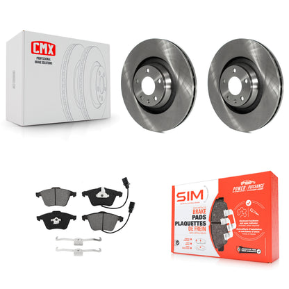 [Avant] Kit de Disque et plaquette (semi-métallique) de frein pour Audi A6 Quattro avec 347mm Diameter Rotor K8S-102870