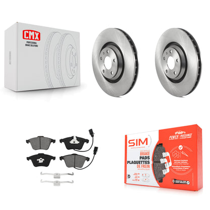 [Avant] Kit de Disque et plaquette (semi-métallique) de frein pour Audi TT Quattro TTS K8S-102874