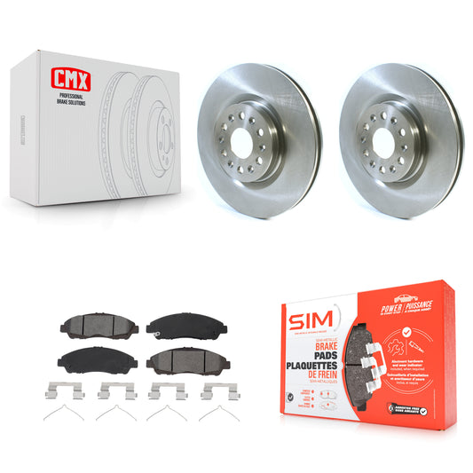 [Avant] Kit de Disque et plaquette (semi-métallique) de frein pour Cadillac XT5 Buick Enclave XT6 K8S-102889