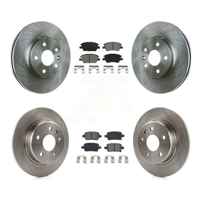 [Avant + Arrière] Kit de Disque et plaquette (semi-métallique) de frein pour Chevrolet Cruze Volt Bolt EV EUV K8S-102891