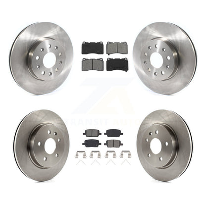 [Avant + Arrière] Kit de Disque et plaquette (semi-métallique) de frein pour Chevrolet Camaro K8S-102898